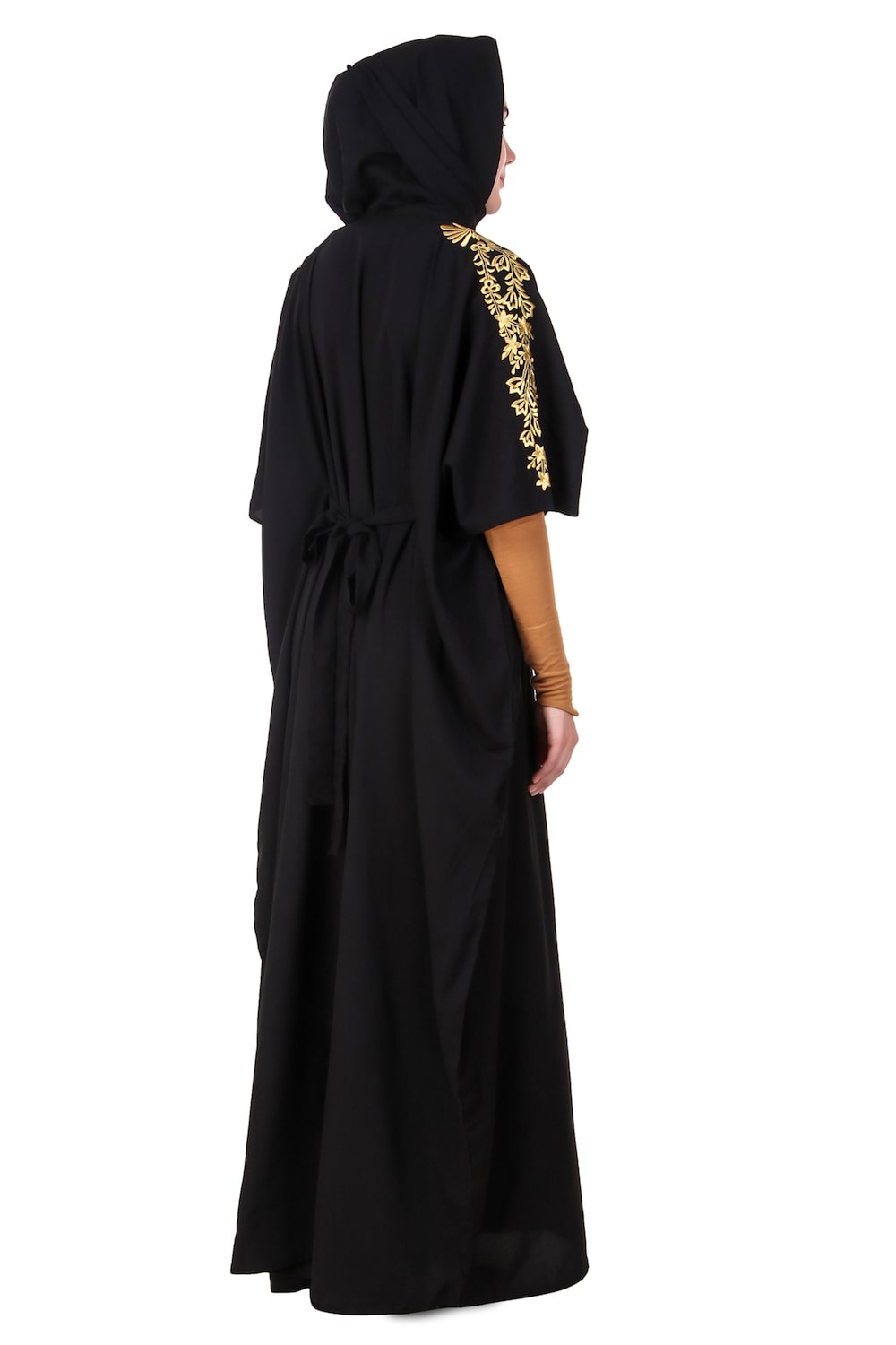 Embellished Floral Sleeve Kaftan