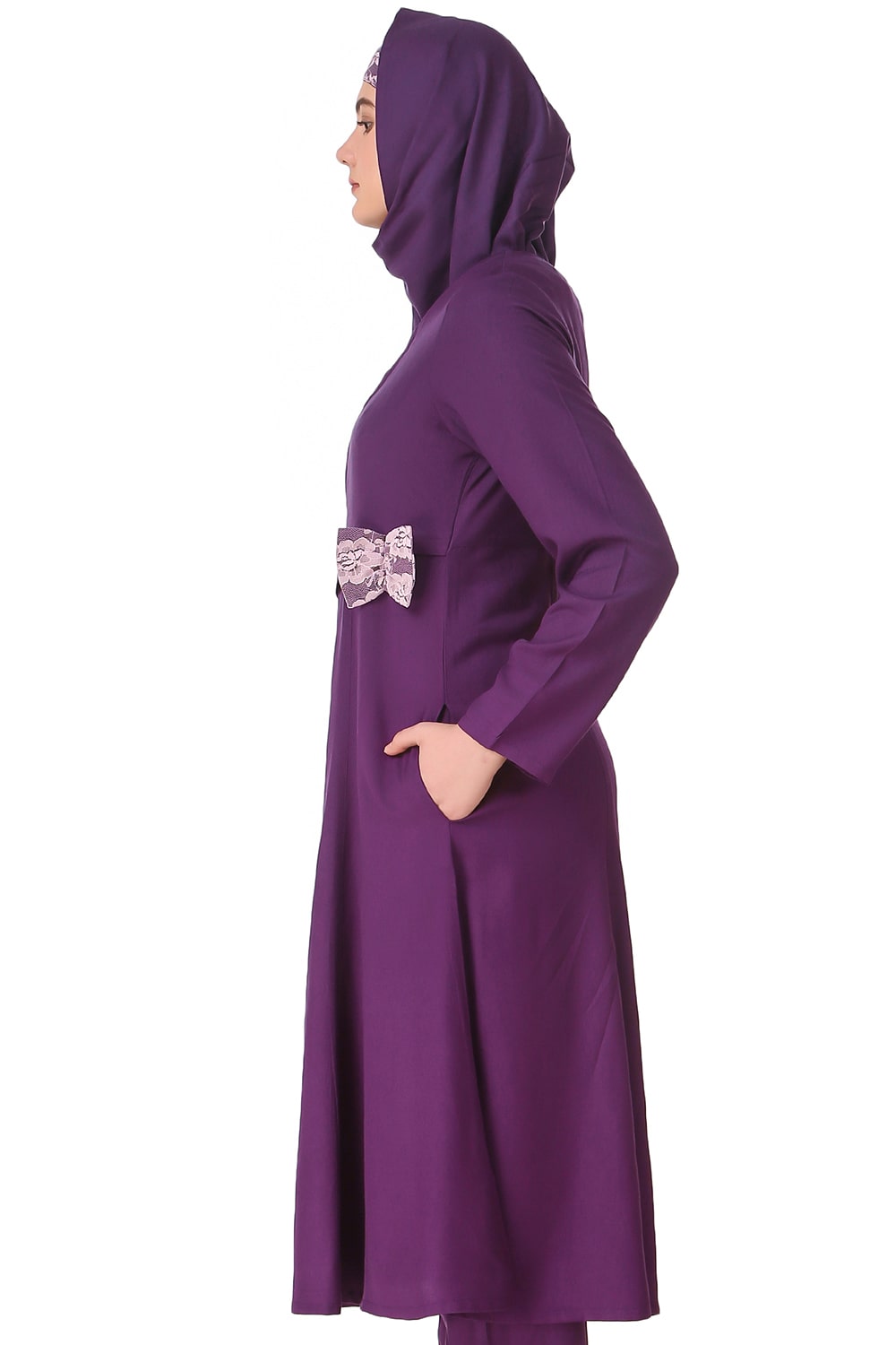 Sireen Rayon Purple Tunic