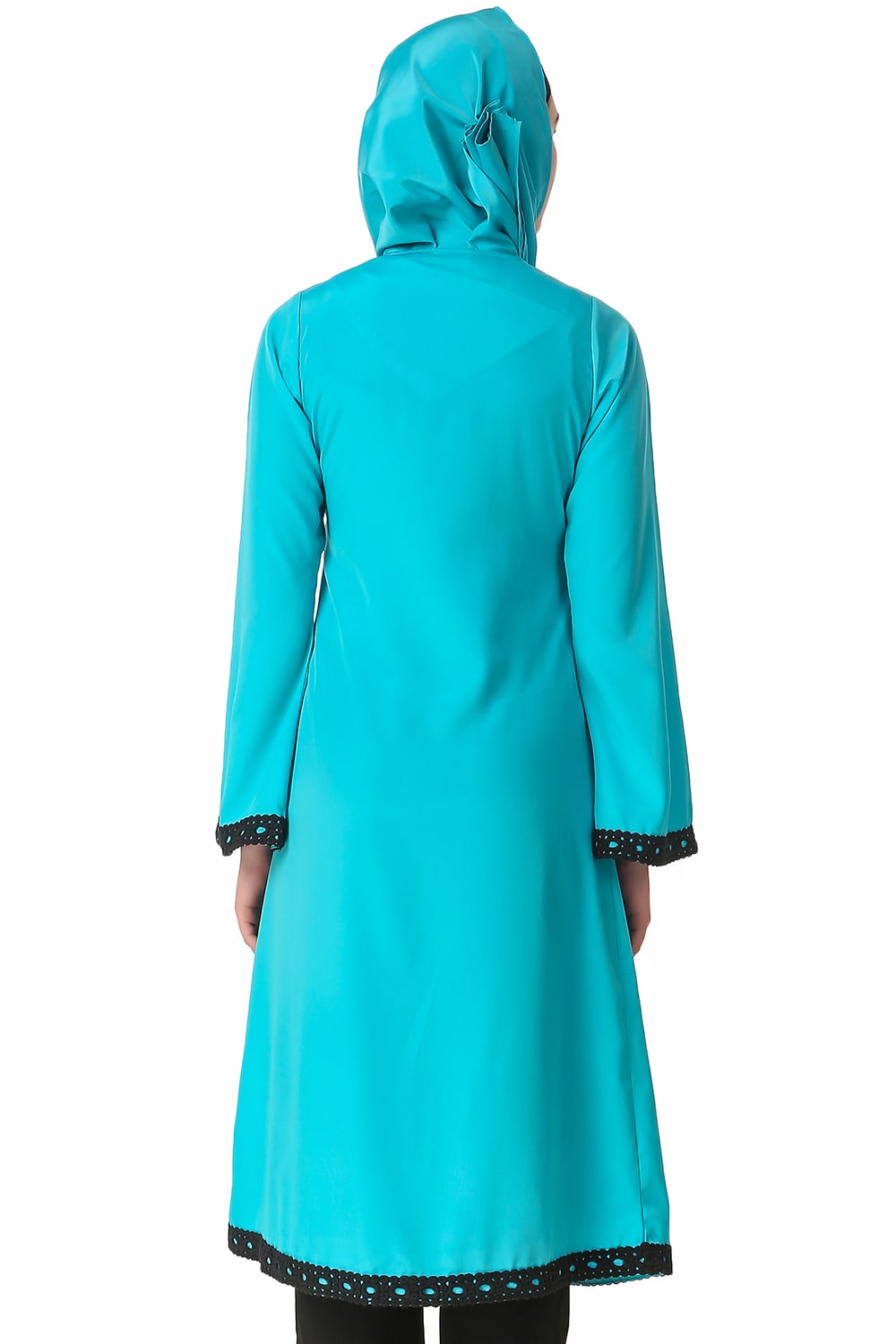 Makalah Maternity Turquoise Crepe Tunic