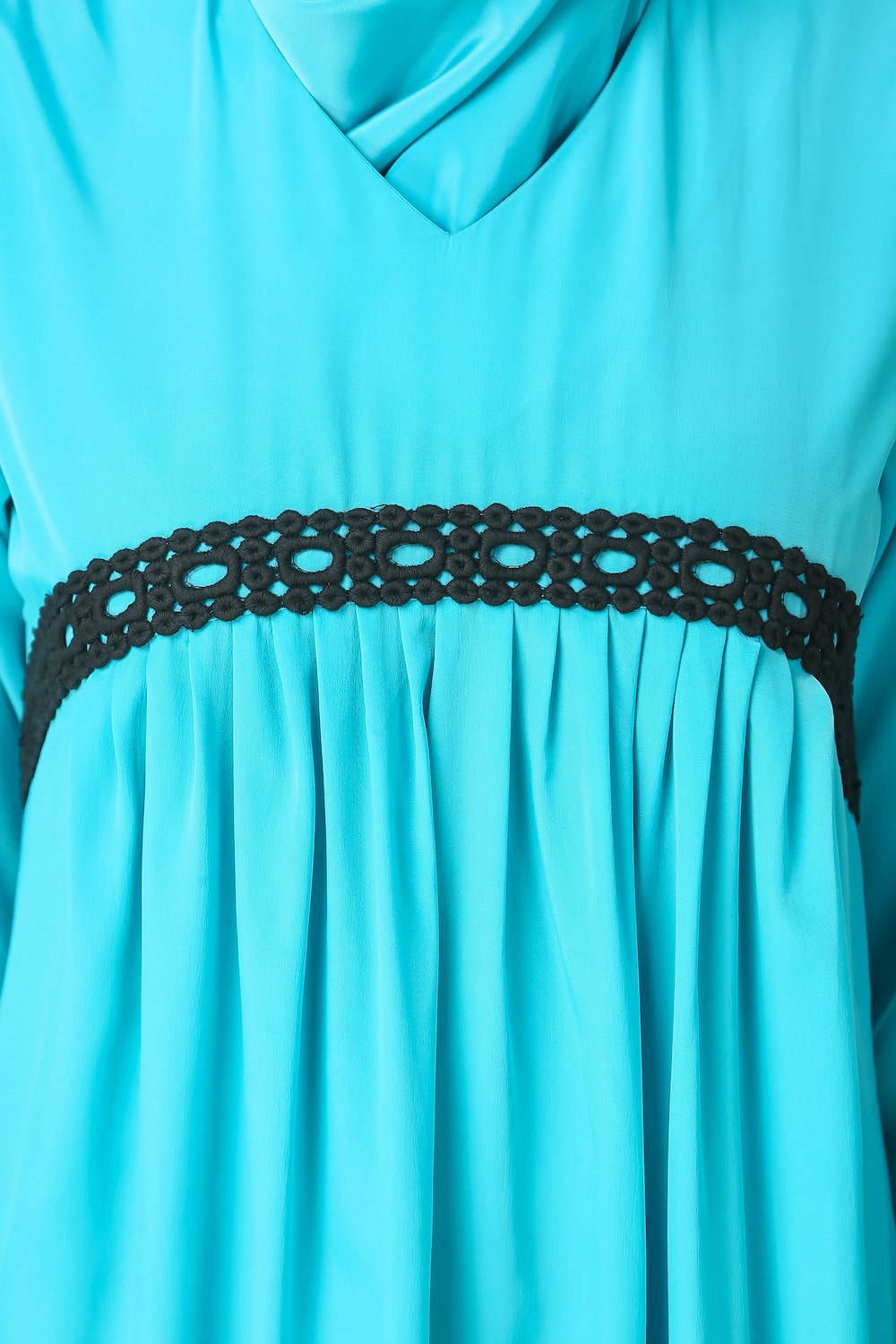 Makalah Maternity Turquoise Crepe Tunic