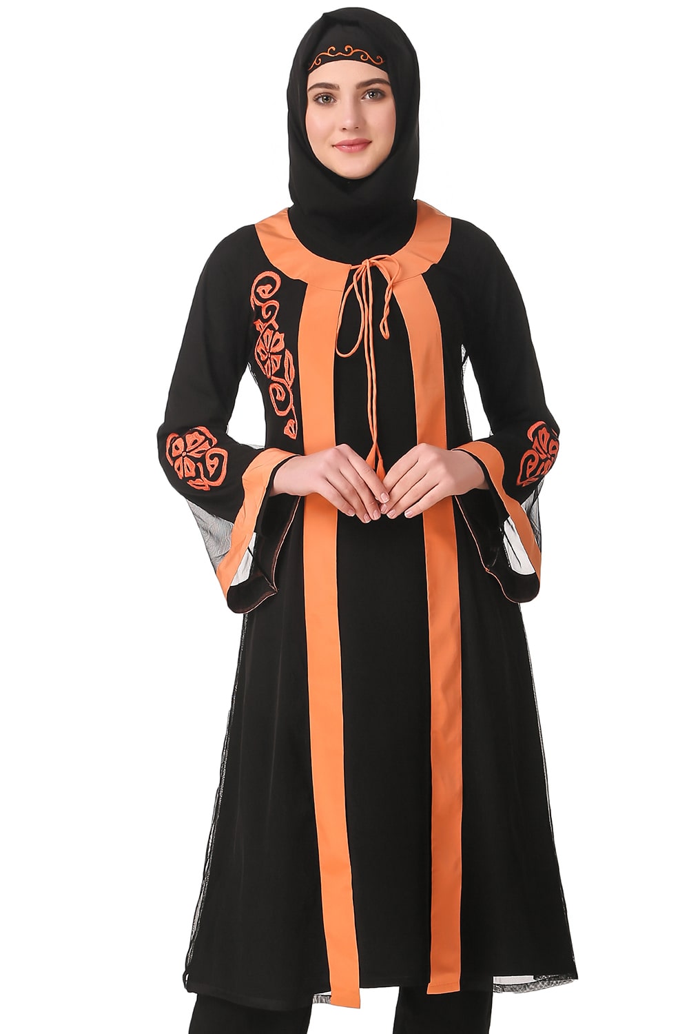 Azka Black Net & Nida Tunic