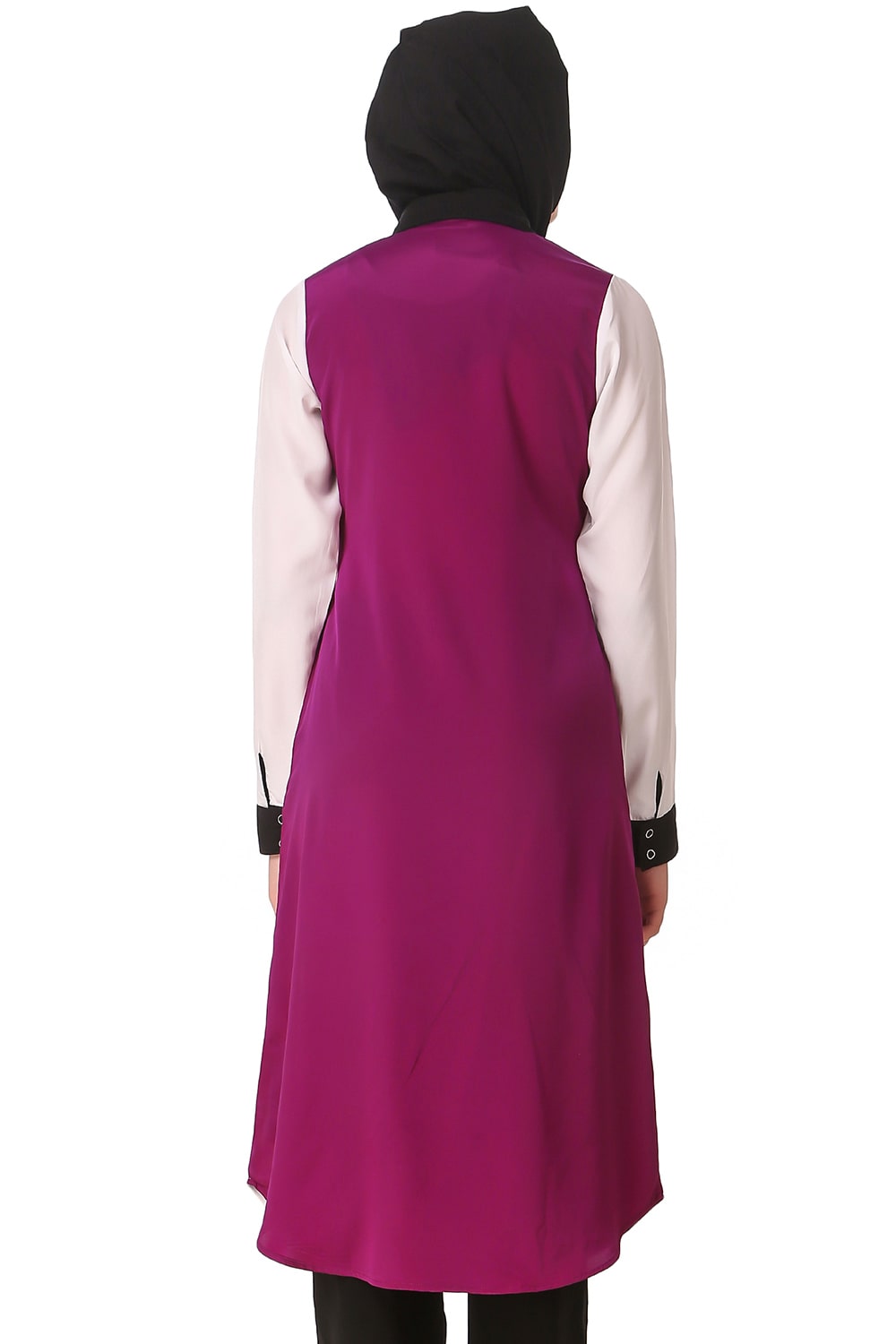 Daliya White & Wine Tunic