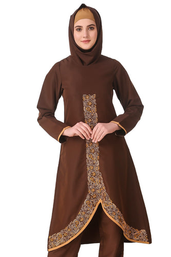 Shimaz Brown Kashibo Tunic