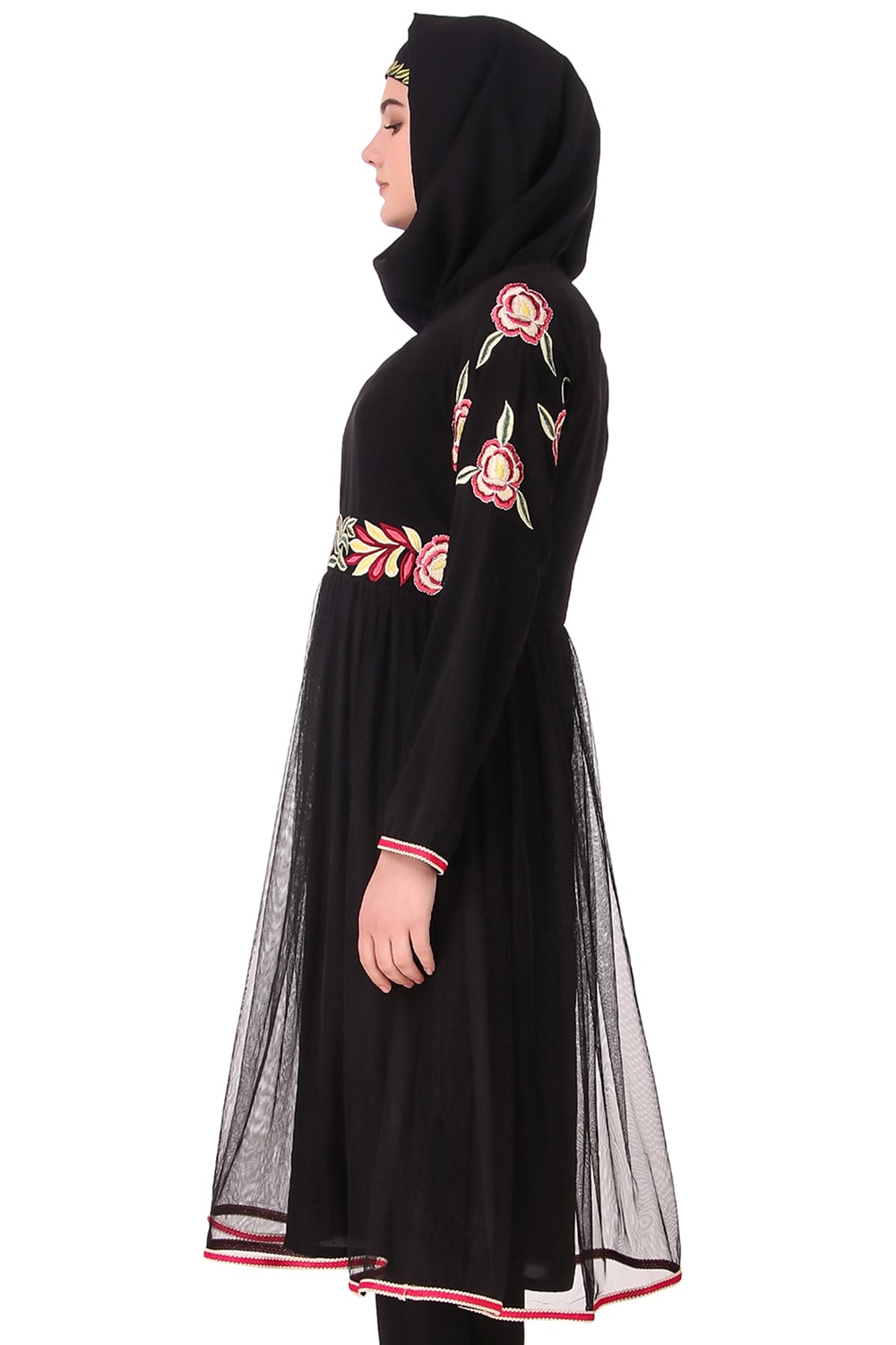 Mumina Black Nida & Net Tunic