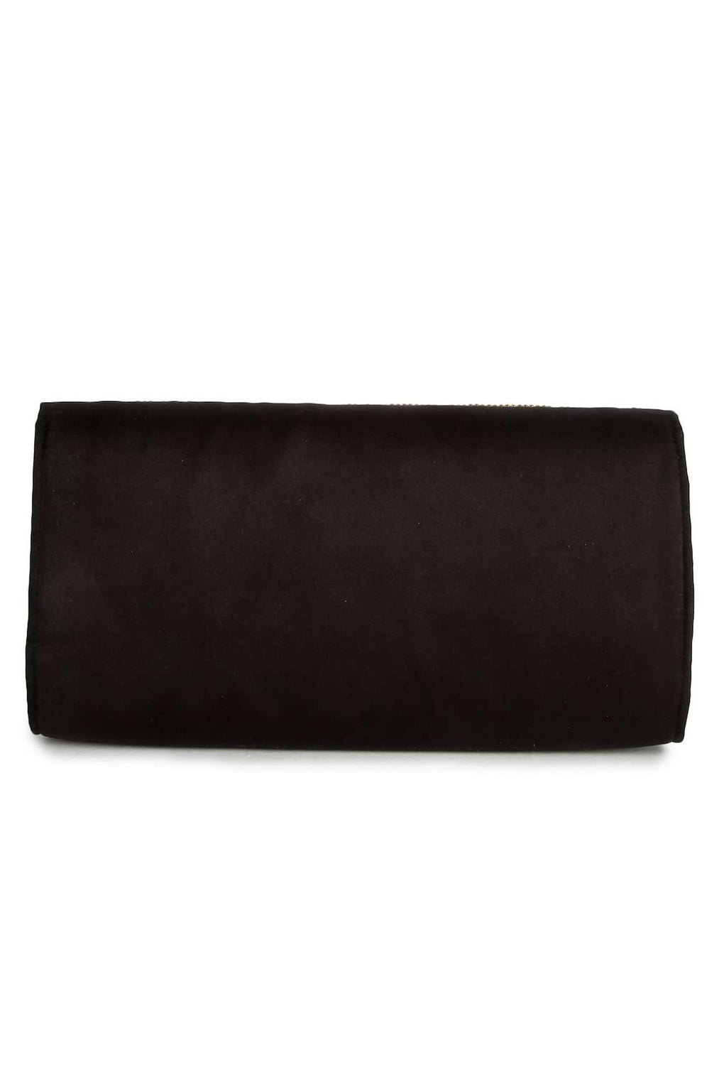 Reagan Black And Gold Clutch & Shoulder Bag