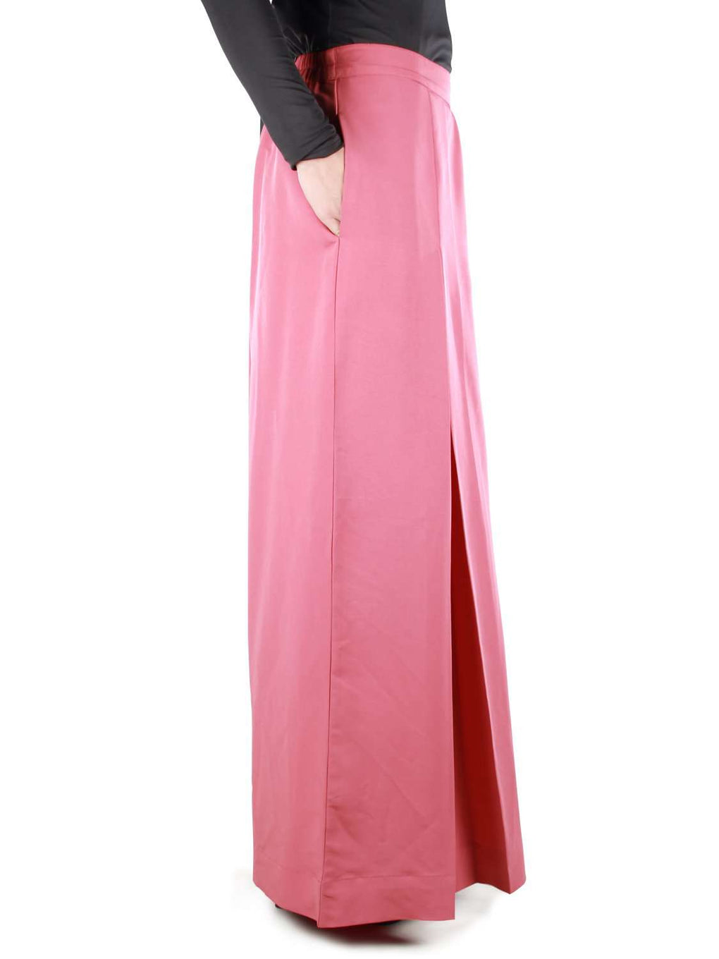 Walaa Dutsy Pink Palazzo Pants