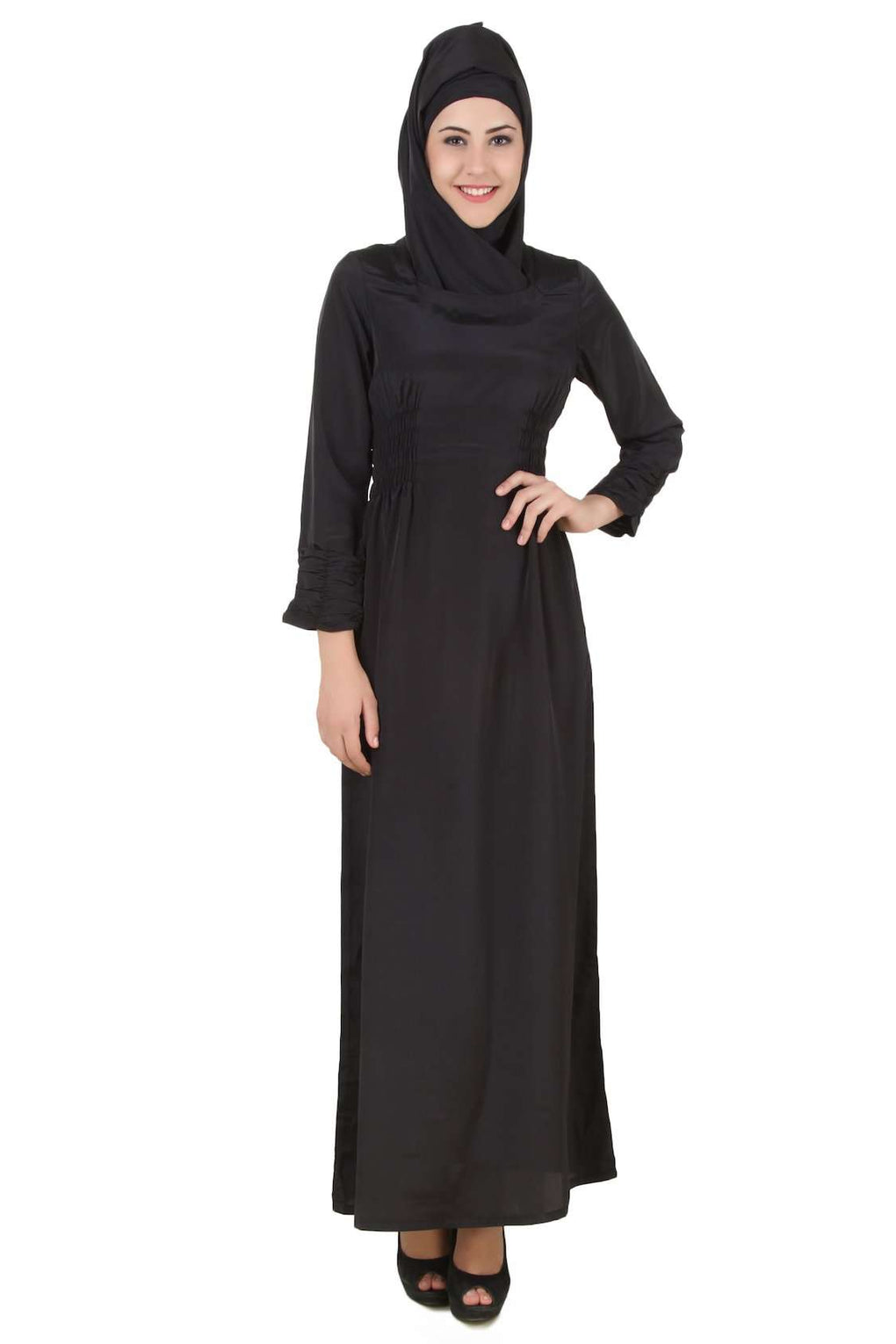 Zehna Black Nida Abaya