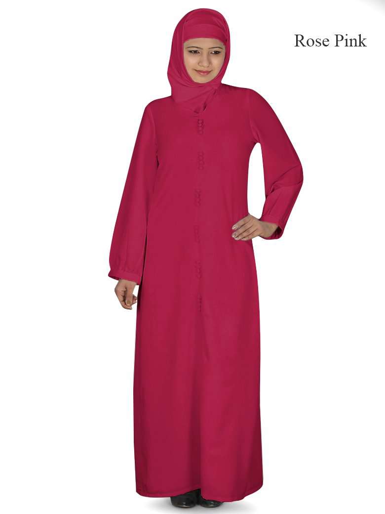 Azzeza Abaya Rose Pink