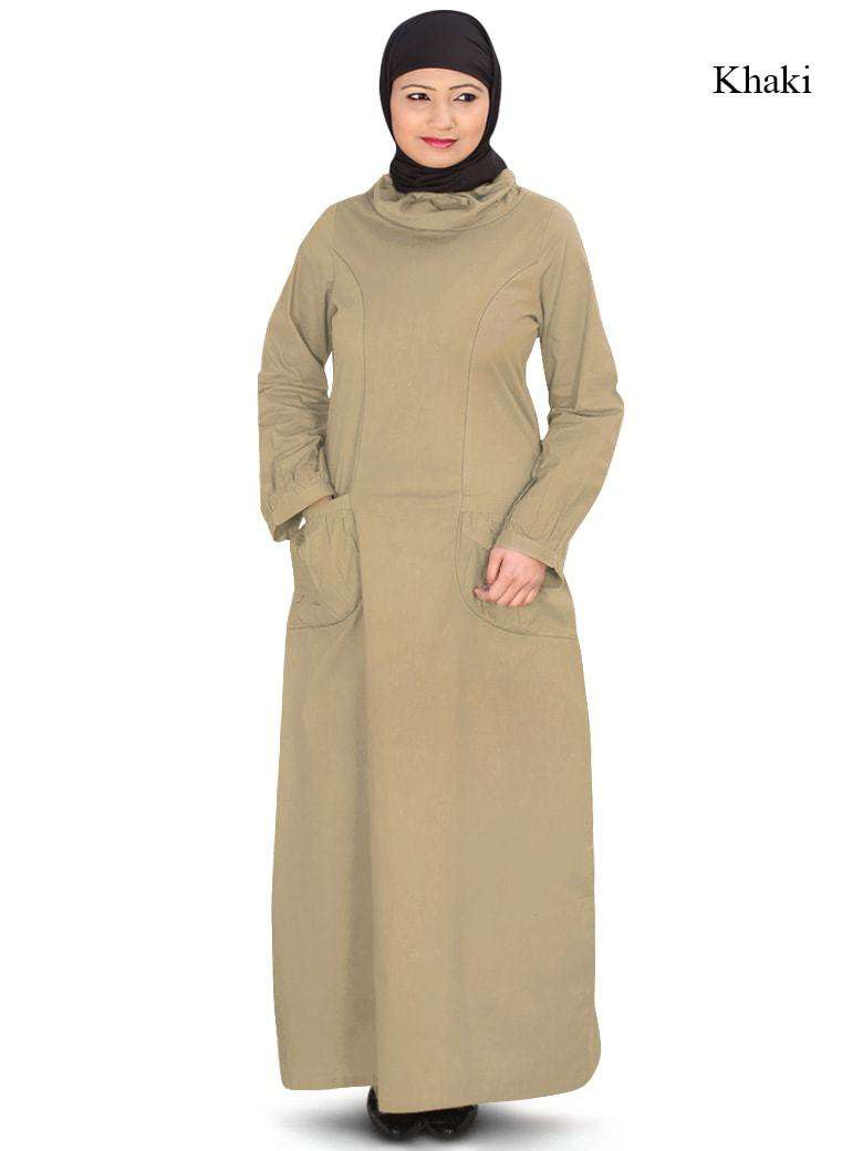 Falish Abaya Khaki