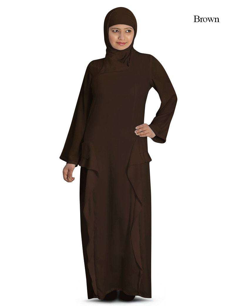 Binesh Abaya Brown