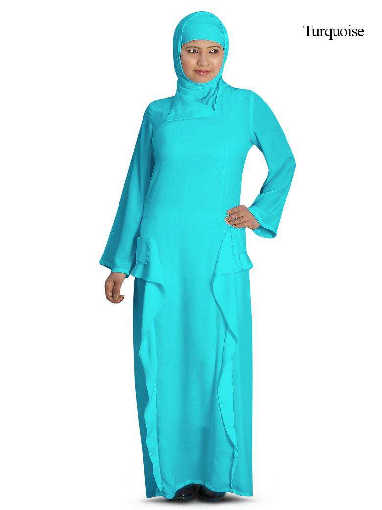 Binesh Abaya Turquoise