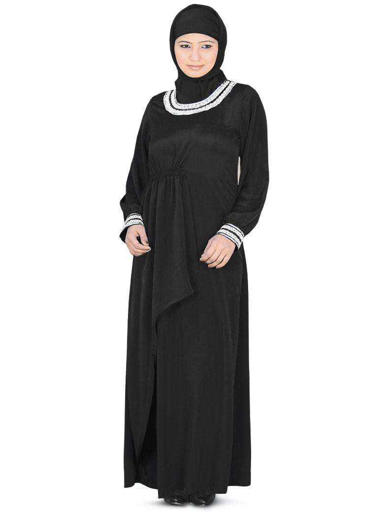 Malak Abaya Front