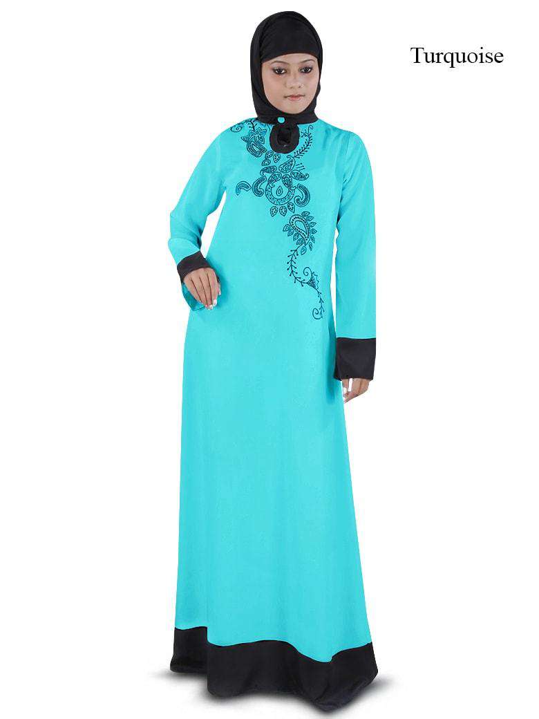 Ibtisam Abaya Turquoise