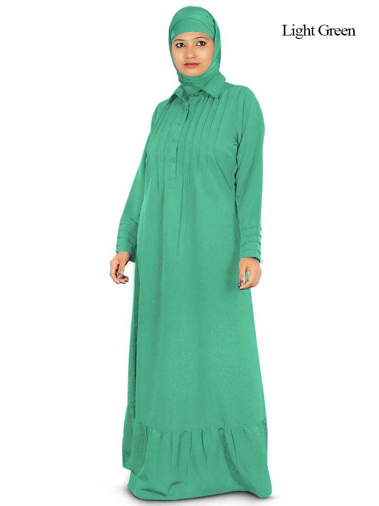 Minnah Abaya Light Green