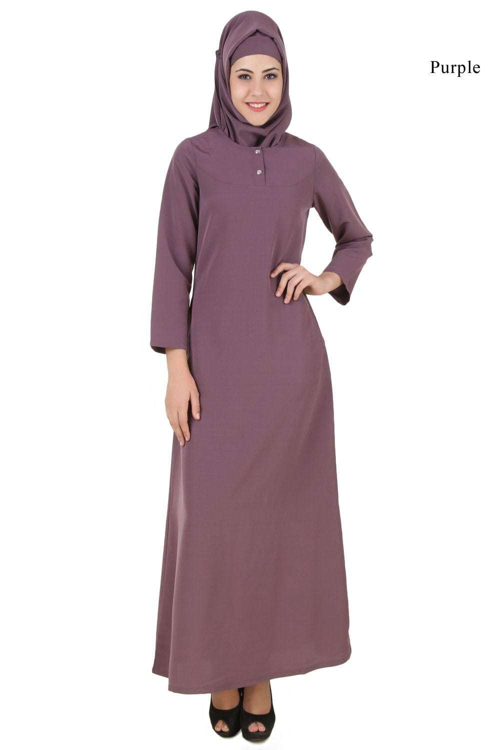 Natasha Abaya Purple