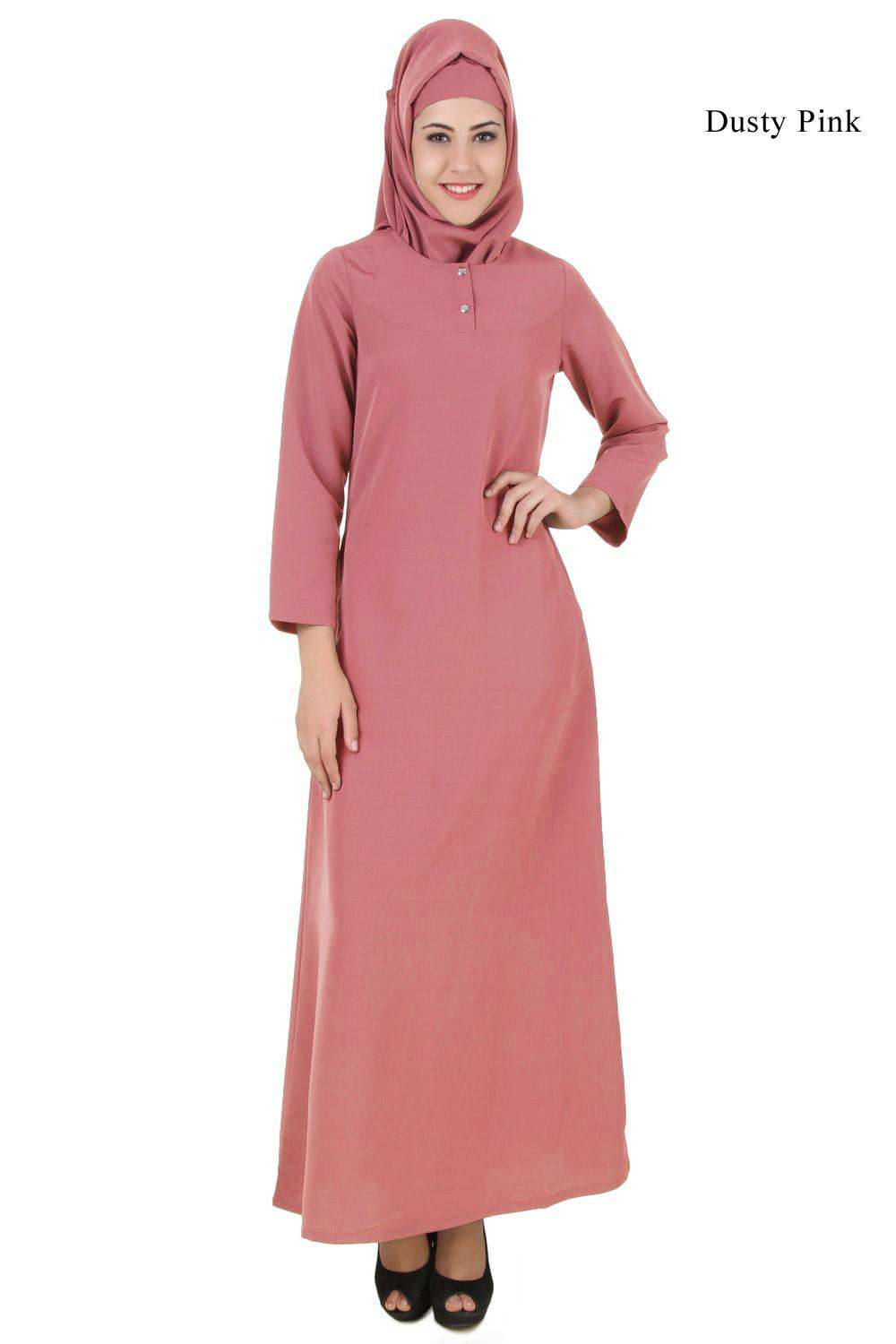 Natasha Abaya Dusty Pink