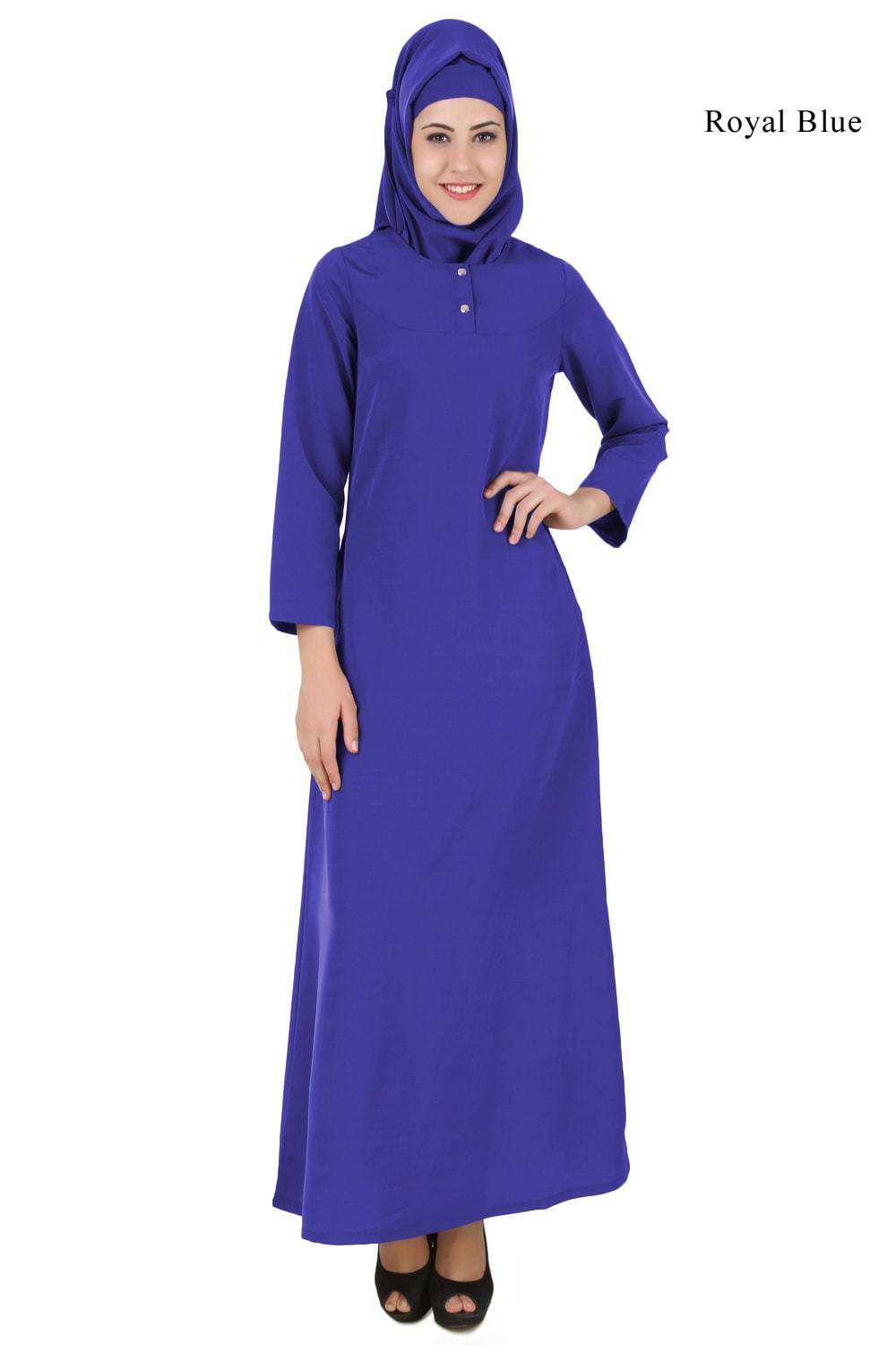 Natasha Abaya Royal Blue