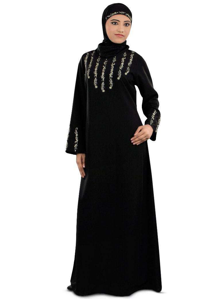 Ranya Black Abaya