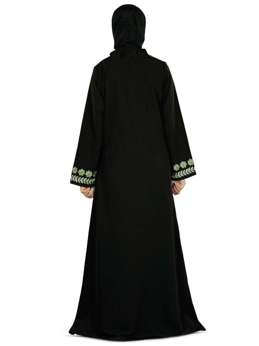 Seerat Black Abaya