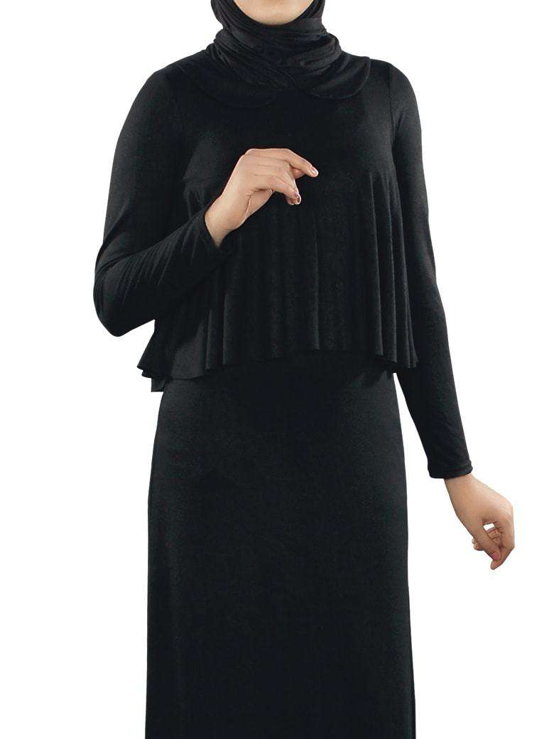 Daniya Jersey Abaya Front