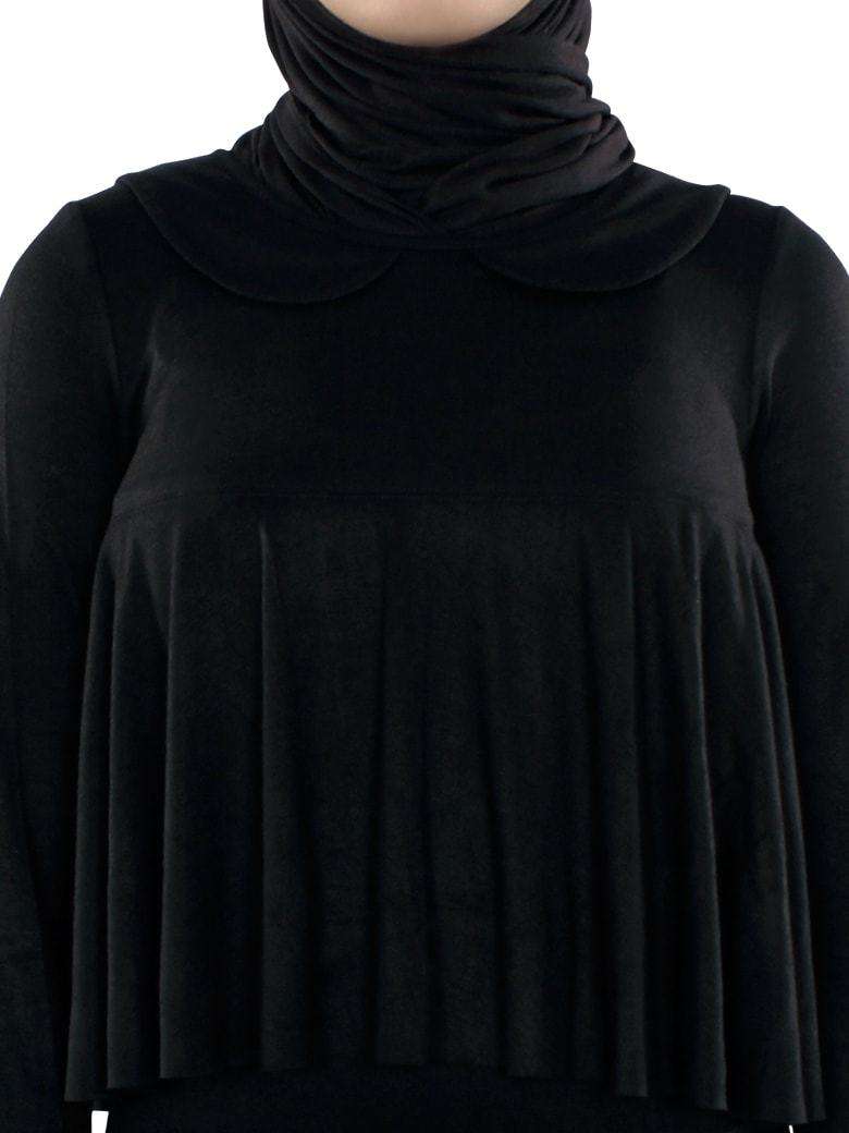 Daniya Jersey Abaya Design Front