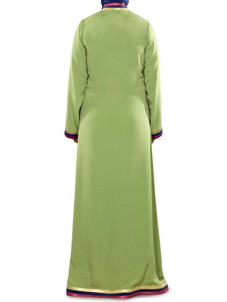 Alya Parrot Green Abaya