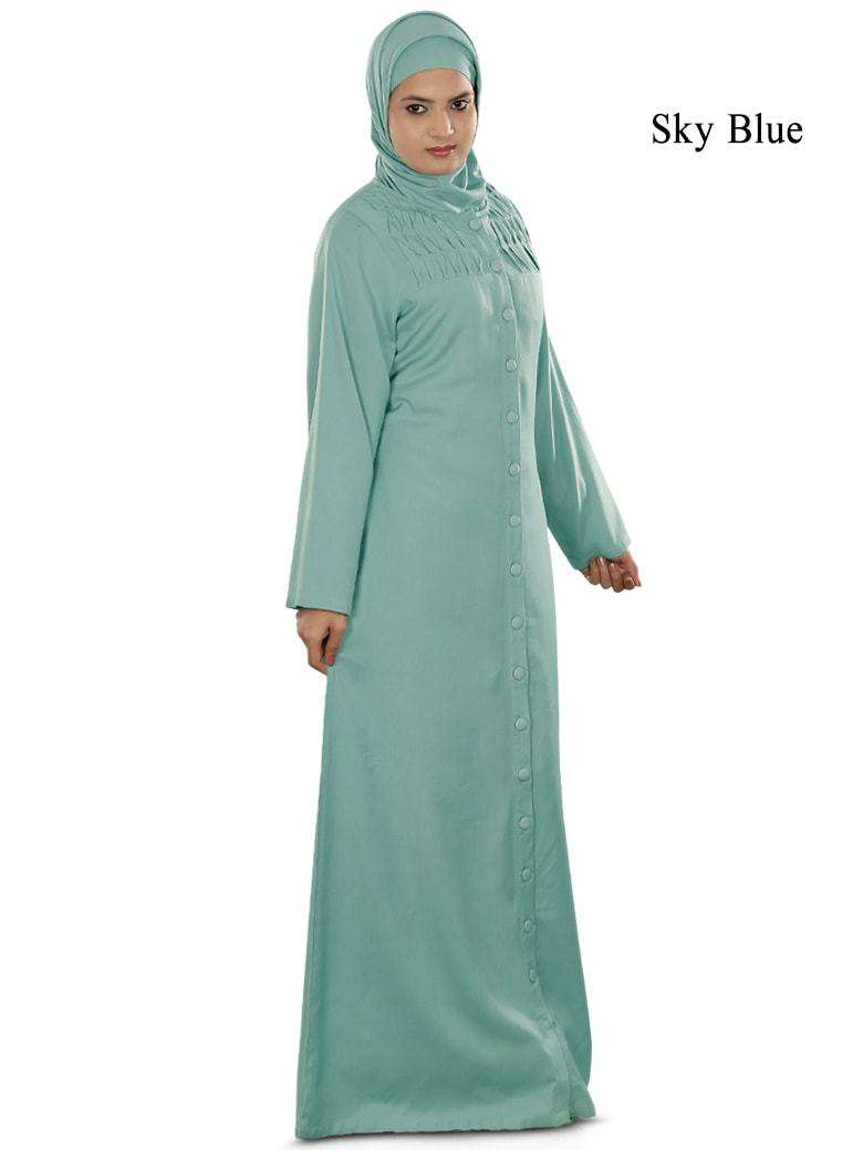 Mysha Abaya Sky Blue