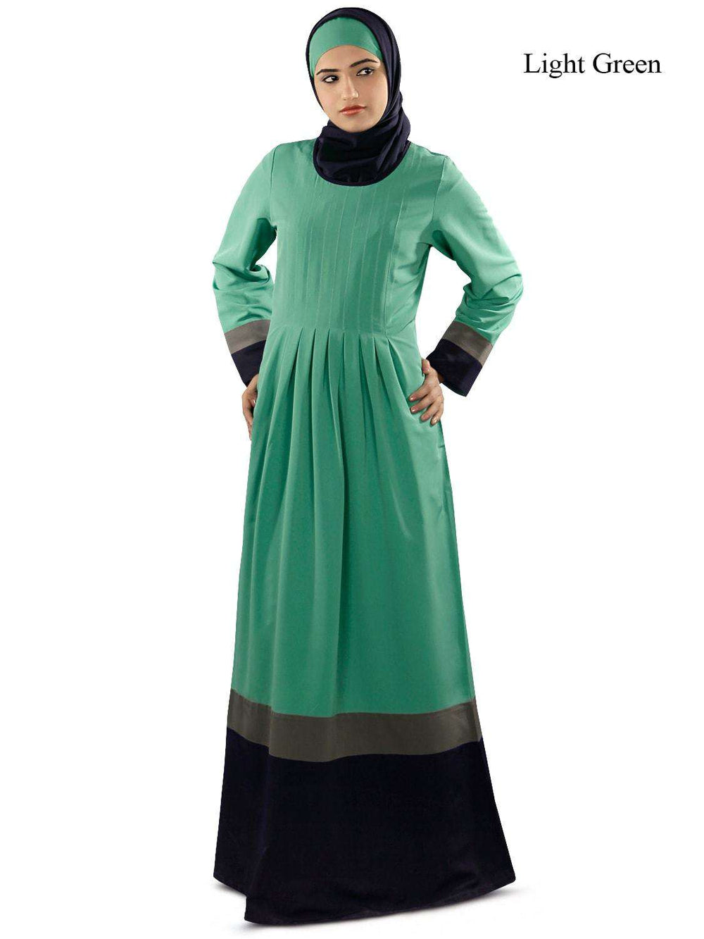 Sehrish Aura Green Abaya