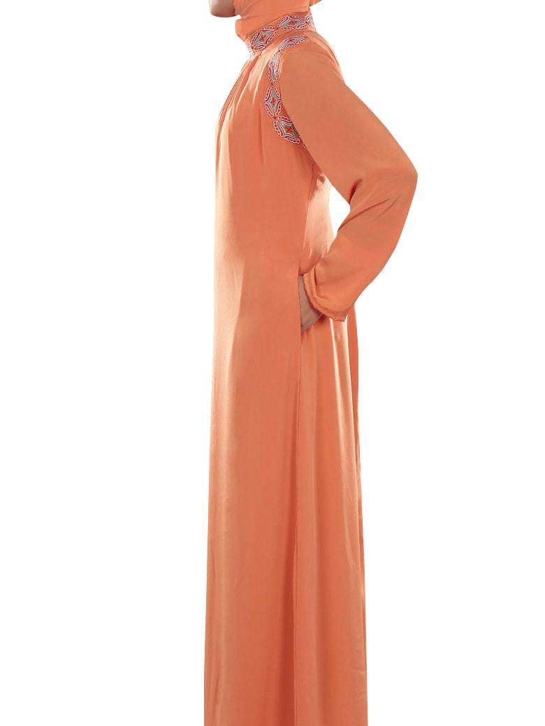 Zunubiya Orange Abaya