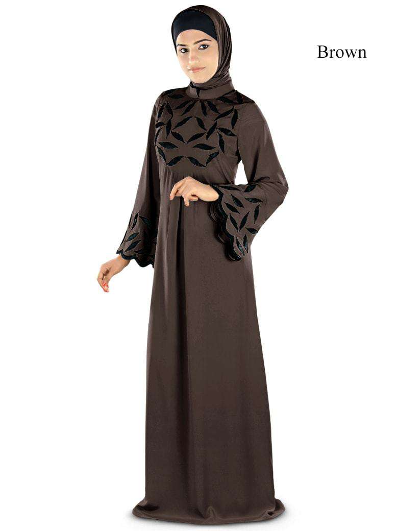 Mahreen Abaya Brown