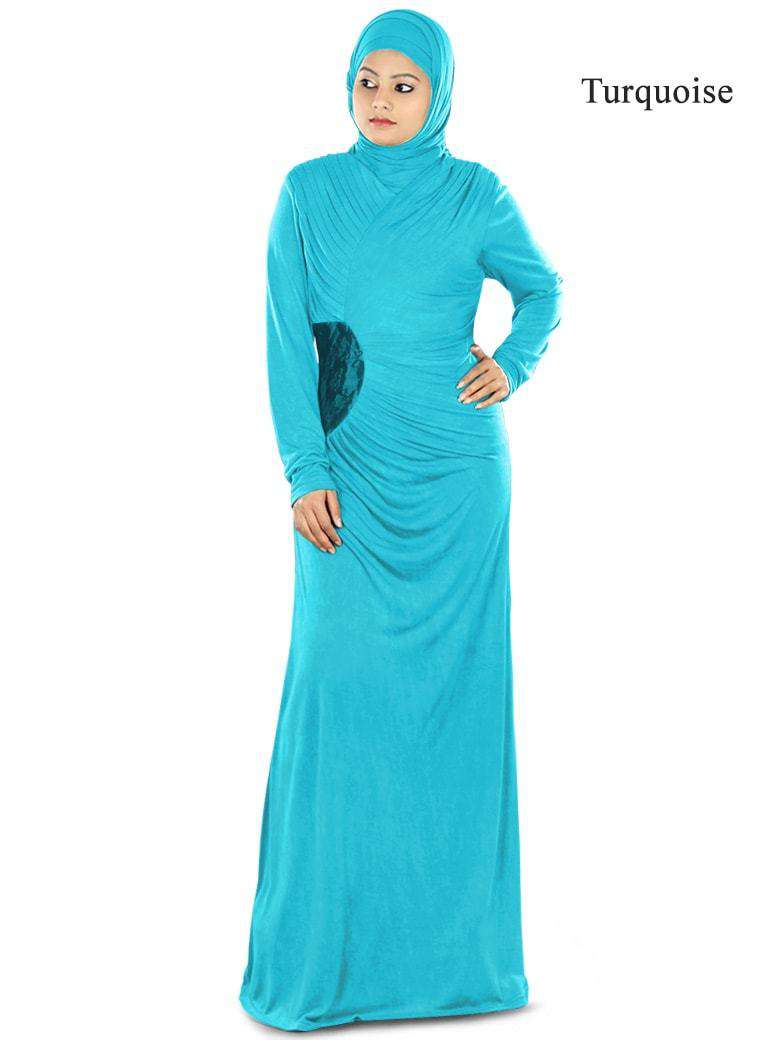 Zahirah Jersey Abaya