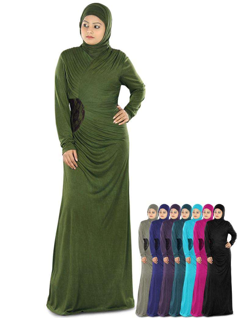 Zahirah Jersey Abaya