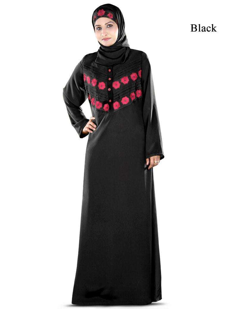 Neeshad Abaya Black