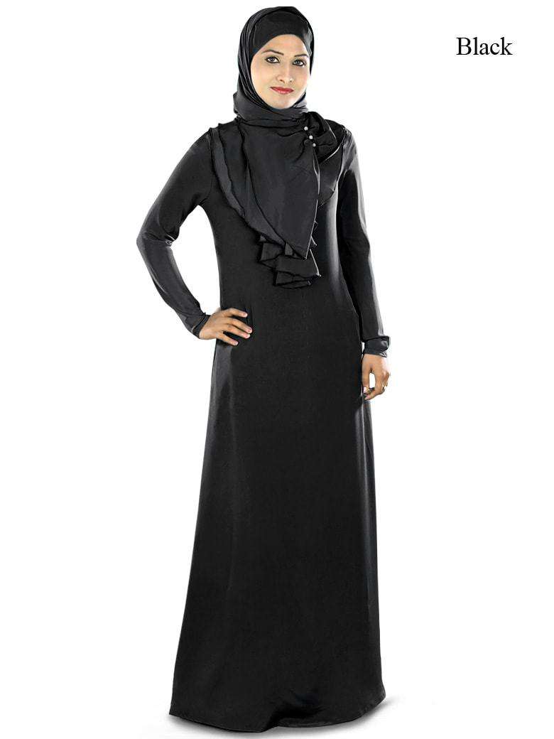 Nazia Abaya Black