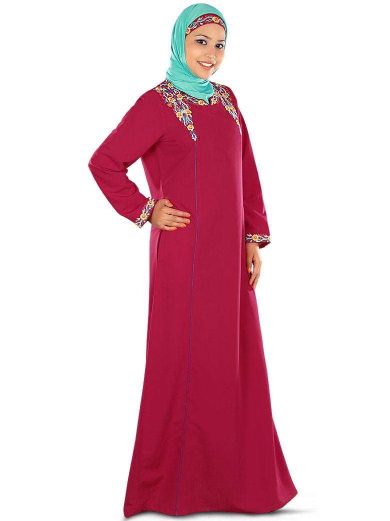 Umayrah Rose Pink Abaya