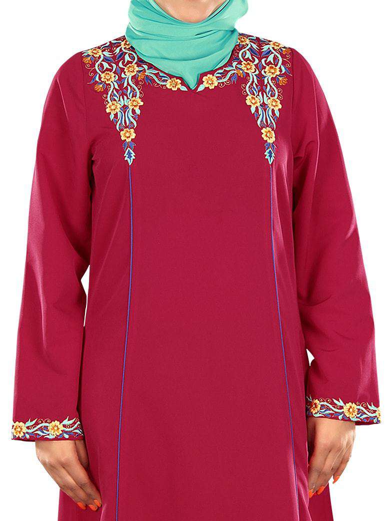 Umayrah Rose Pink Abaya