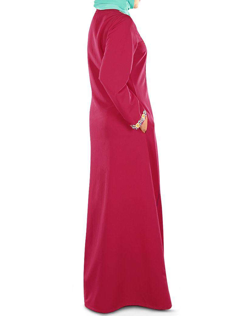 Umayrah Rose Pink Abaya