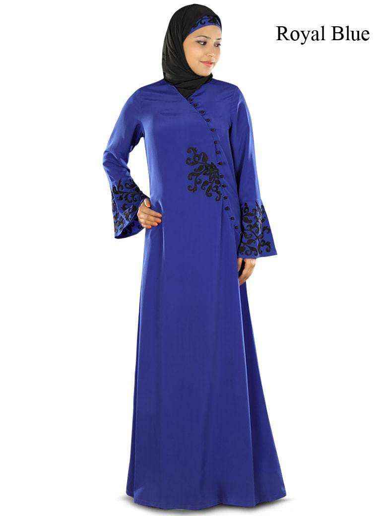 Shanum Blue Islamic Abaya