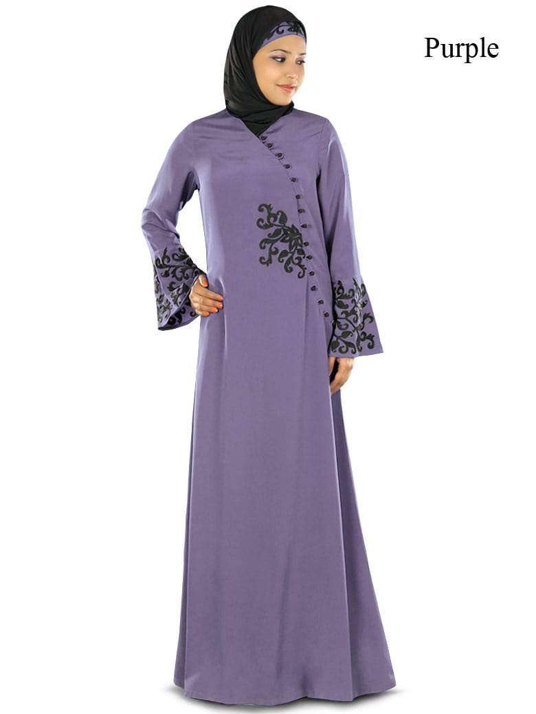 Shanum Blue Islamic Abaya