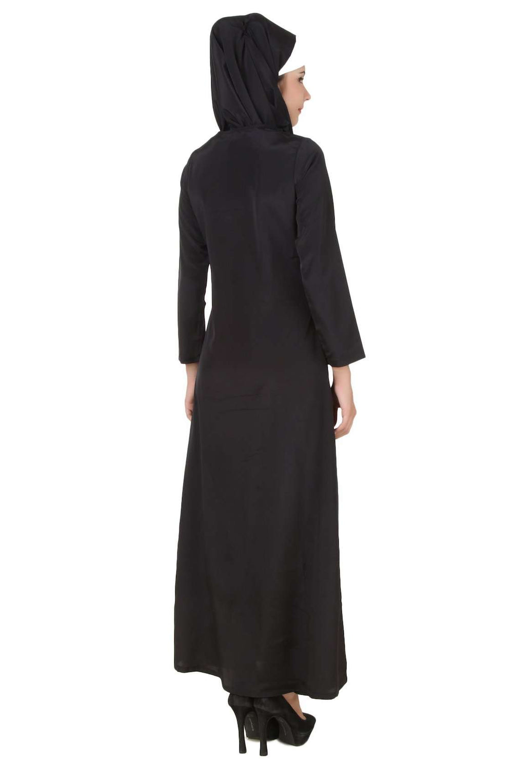 Fara Black Nida Abaya Back