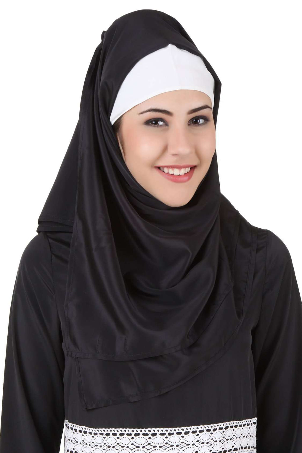 Fara Black Nida Abaya Hijab