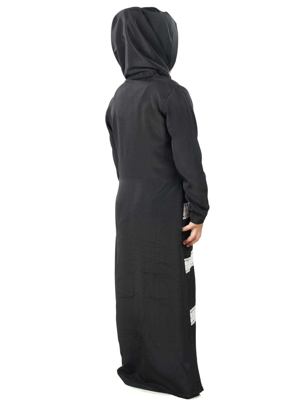 Fara Black Nida Kid's Abaya Back