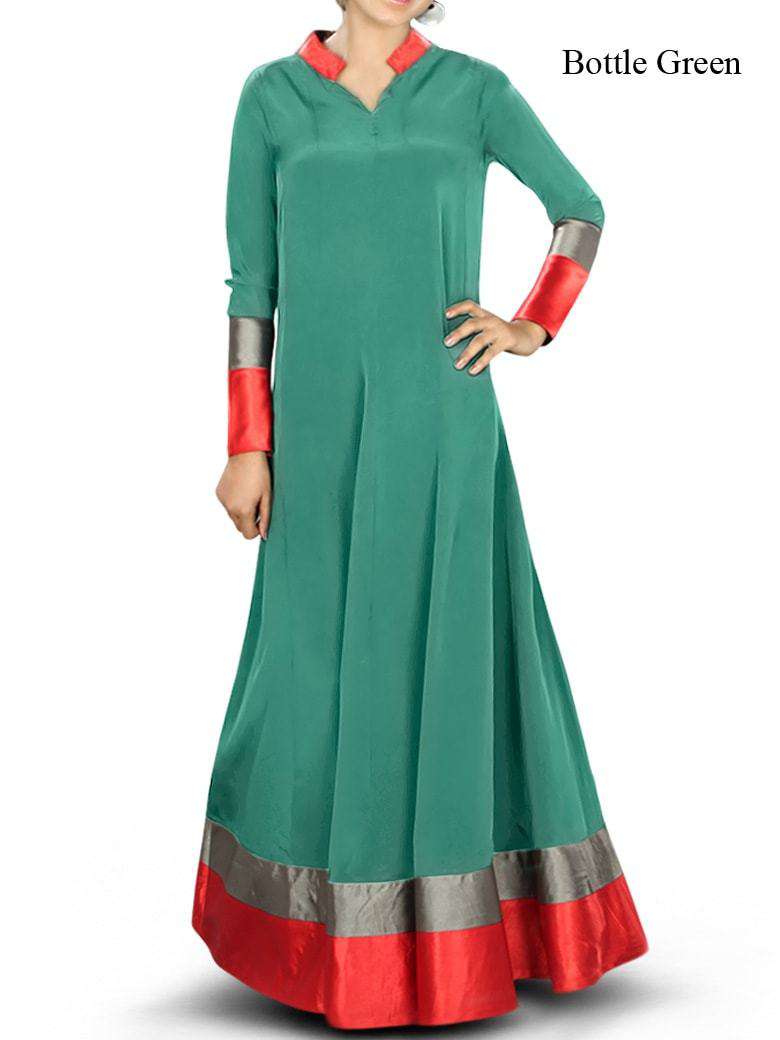 Aroob Abaya Bottle Green