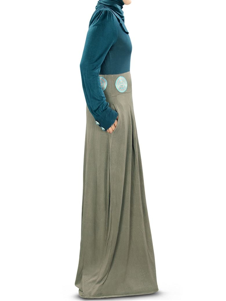Aalia Jersey Abaya Side