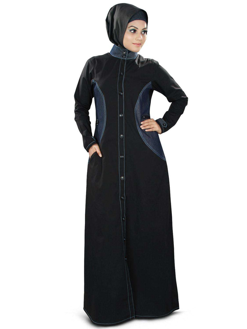 Maahnoor Abaya Front