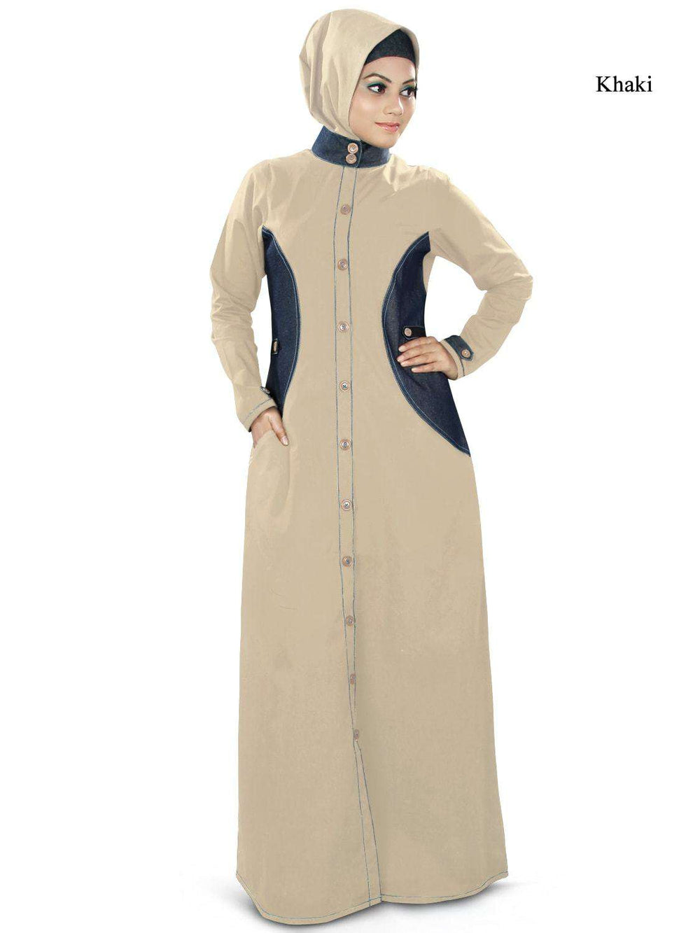 Maahnoor Abaya Khaki