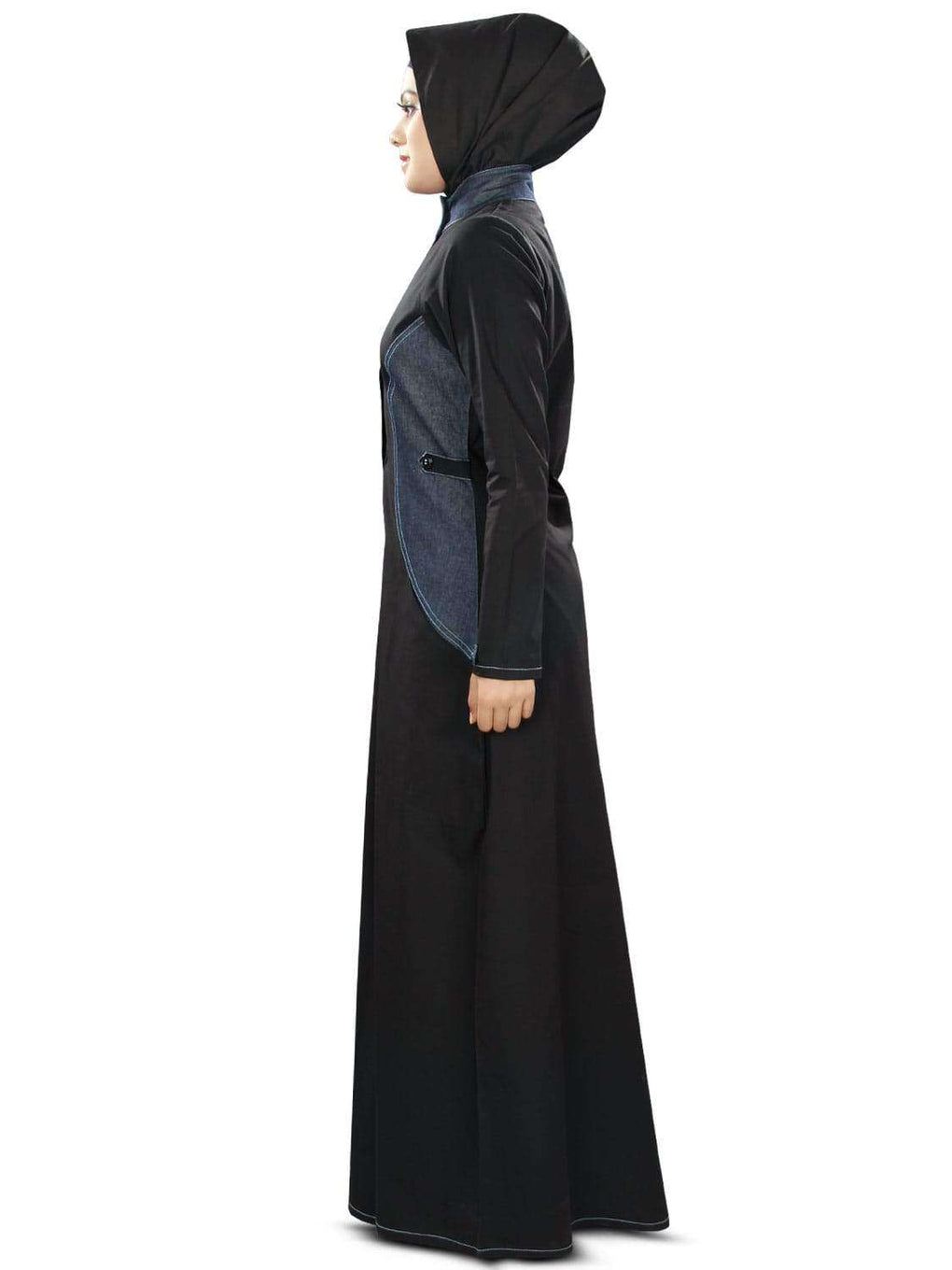 Maahnoor Abaya Side