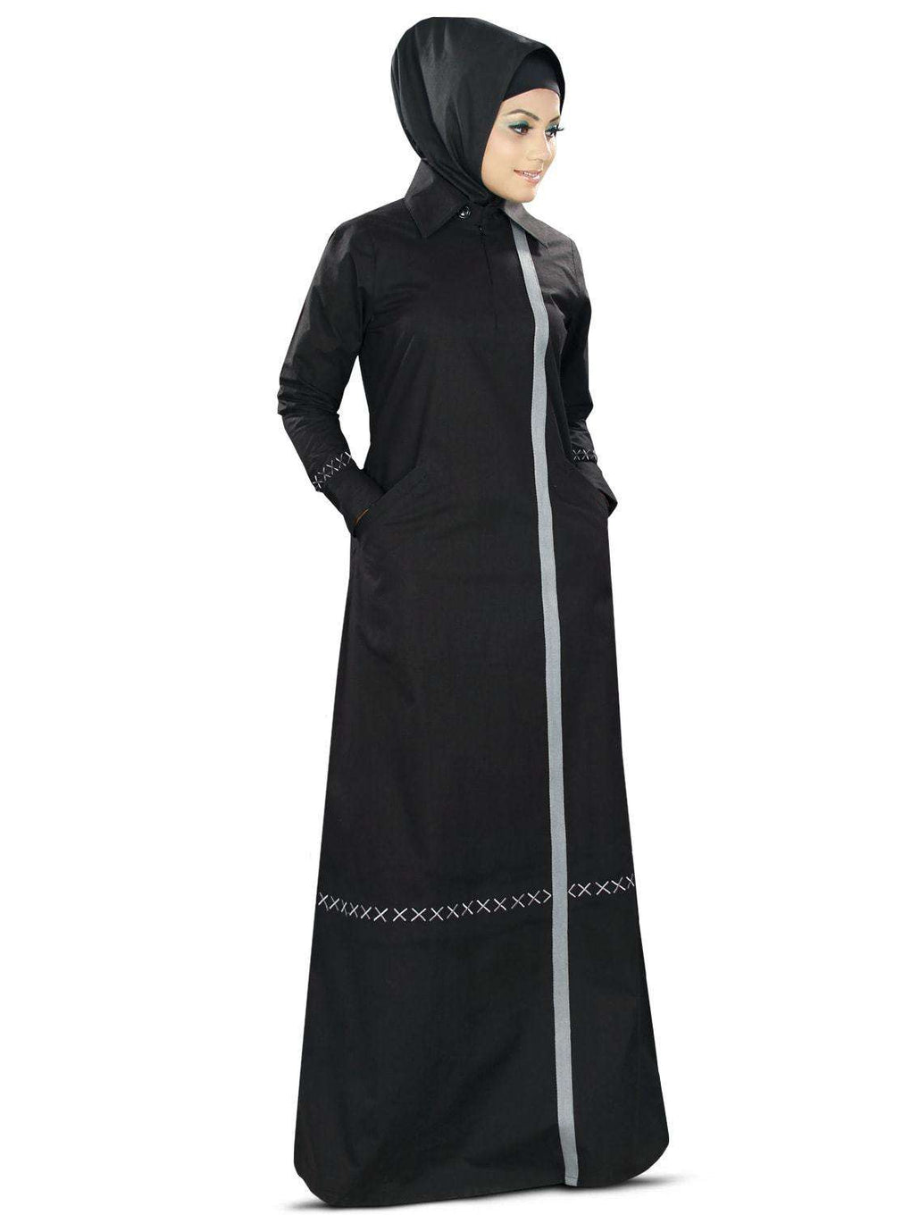 Haniya Abaya Front