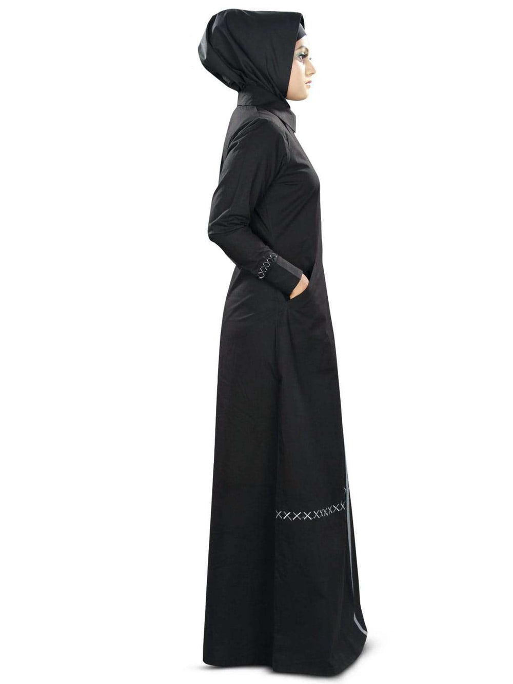 Haniya Abaya Side