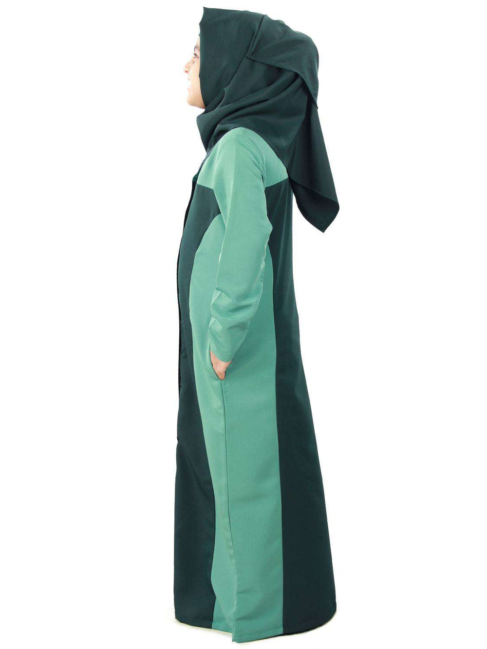 Hibah Kid's Abaya Side